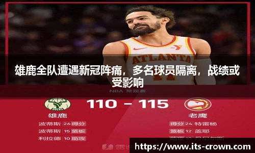 雄鹿全队遭遇新冠阵痛，多名球员隔离，战绩或受影响